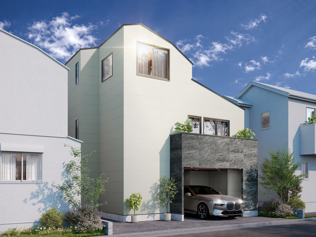 【建物参考 外観パース】