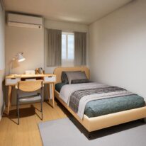 【完成予想パース】 洋室 約6.3帖(寝室)